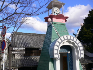 「時計塔」伊豆松崎町で撮影。